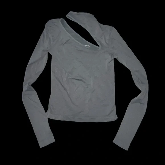 Free People Intimate Cut it Out Seamless Long Sleeve Size M/L - Picture 2 of 3